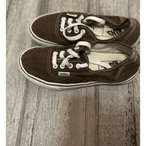 Vans Off The Wall Brown Unisex Sneakers. Women’s SZ 7.5 Men’s SZ. 6